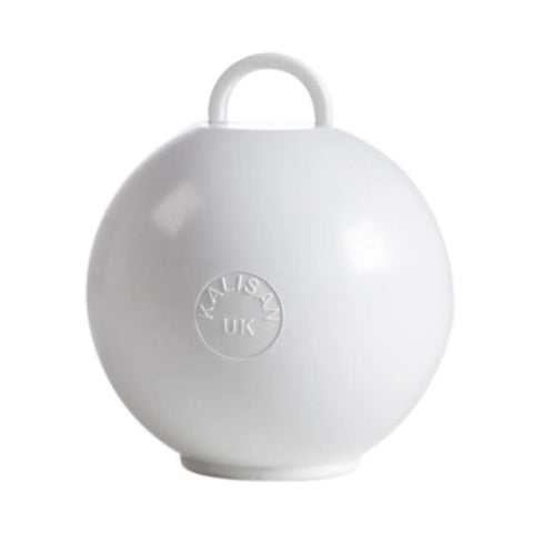 Kalisan Round Balloon Weight - White 75g