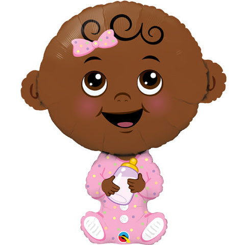 Baby Girl - Supershape Foil Balloon (38")