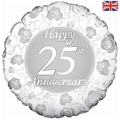 25th Anniversary Foil Balloon (18")