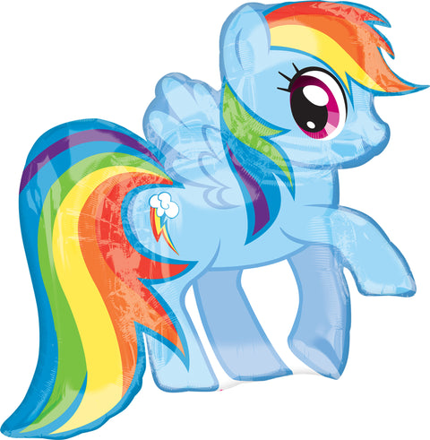 My Little Pony Rainbow Dash Supershape Foil Balloon (28")