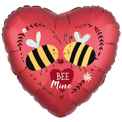 Heart Bee Mine Foil Balloon (18")