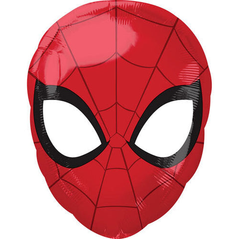 Spiderman Head Foil Balloon (17")