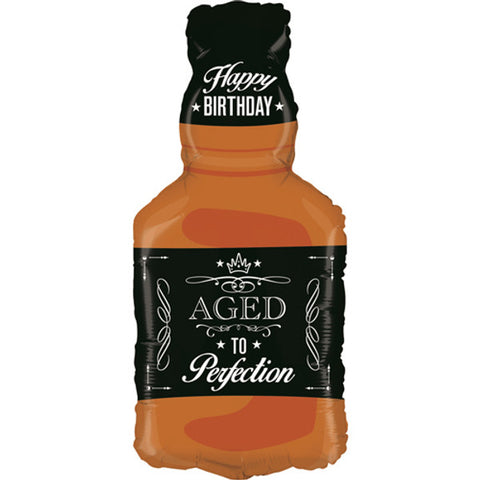 Aged To Perfection Bottle Foil Balloon (36")