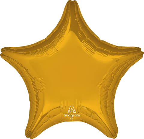 Gold Star Foil Balloon (36")