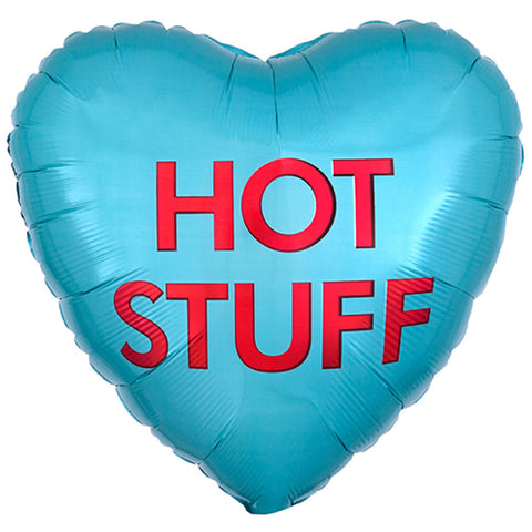 Candy Heart - Hot Stuff Foil Balloon (17")