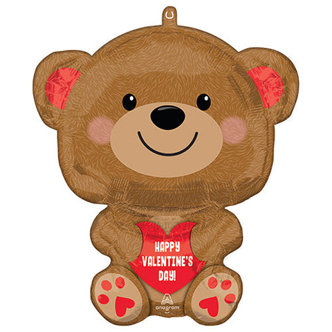 Cuddly Bear Foil Balloon (20")