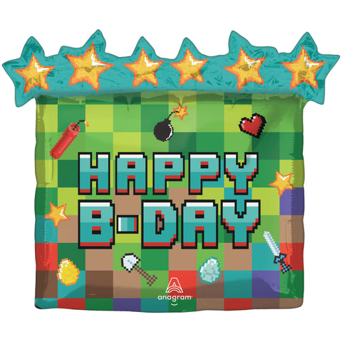 Pixel Party Supershape (25")