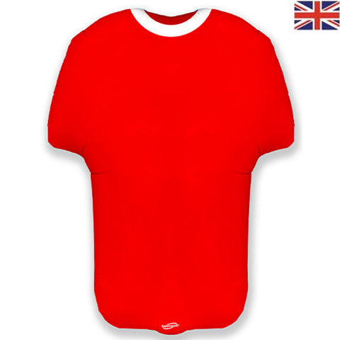 Red Football Shirt Foil Balloon (24")
