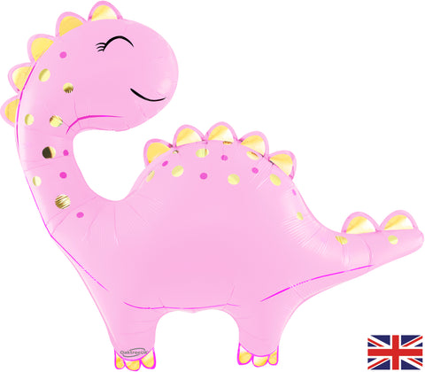 Cute Pink Dino (33.5")