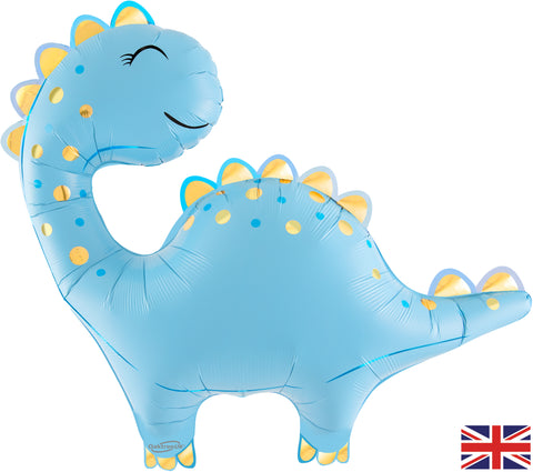 Cute Blue Dino (33.5")