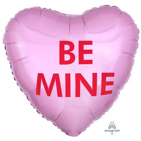 Candy Heart - Be Mine Foil Balloon (17")