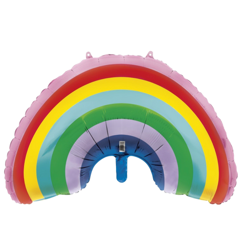 Rainbow Supershape Foil Balloon (28.5")