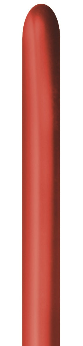 Sempertex Reflex Red 260 Nozzle Up Lates Balloons