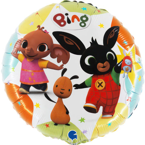 Bing and Friends Round Foil Balloon (18")