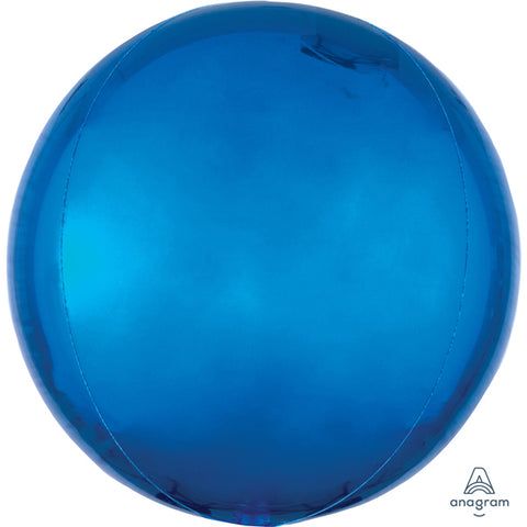 Orbz Brilliant Blue Foil Balloon (16")