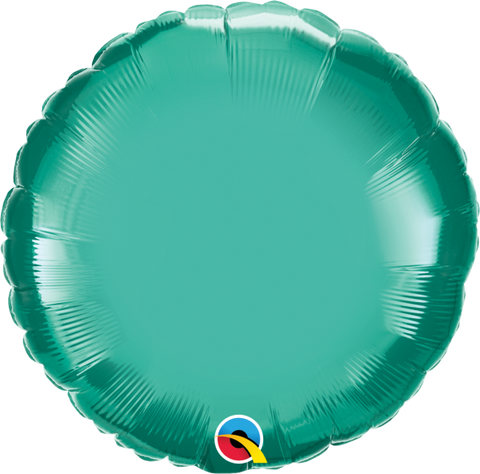 Chrome Green Foil Balloon (18")