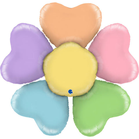 Colourful Daisy Shape Foil Balloon