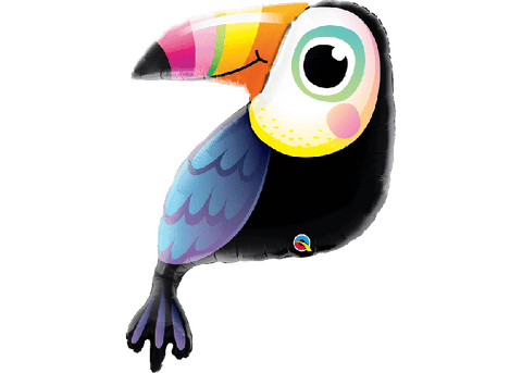 Colourful Toucan Supershape Foil Balloon (41")