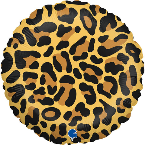 Leopard Spots Animal Print Foil Balloon (18")