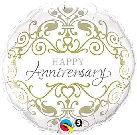 Happy Anniversary Foil Balloon (18")