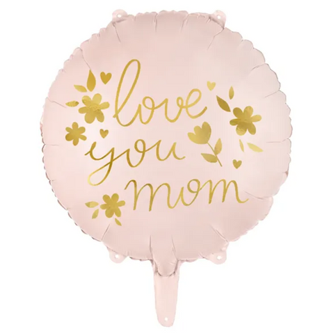 Love You Mom Foil Balloon (18")