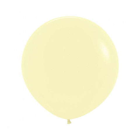 Sempertex Pastel Matte Yellow (24")