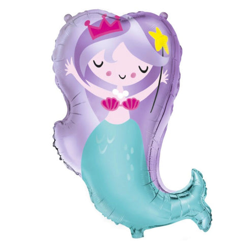 Mermaid Foil Balloon (24")