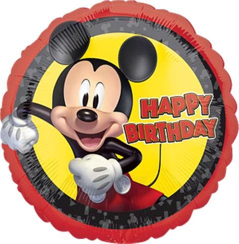 Mickey Mouse Happy Birthday Foil Balloon (18")
