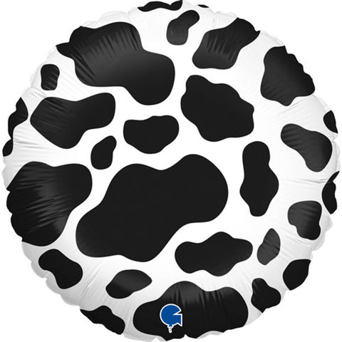 Cow Print Foil Balloon (18")