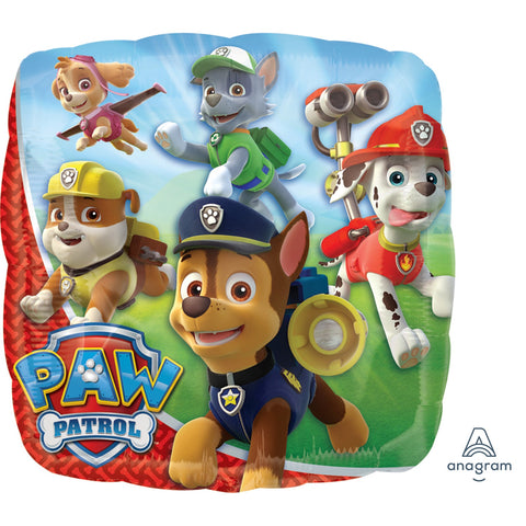 Paw Patrol Square Foil Balloon (18")