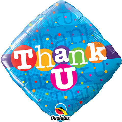 Thank U Diamond Foil Balloon (18")