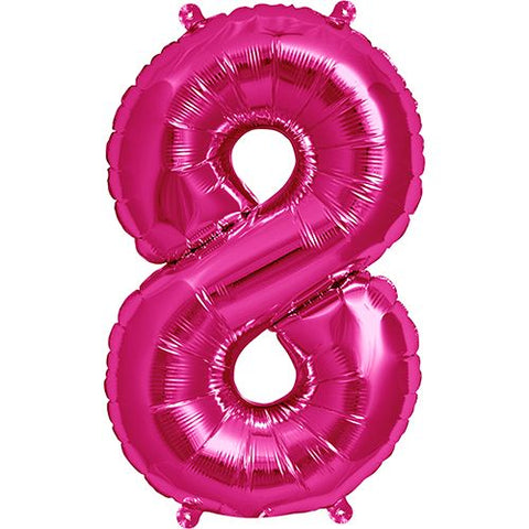 North Star Magenta Number 8 (16")