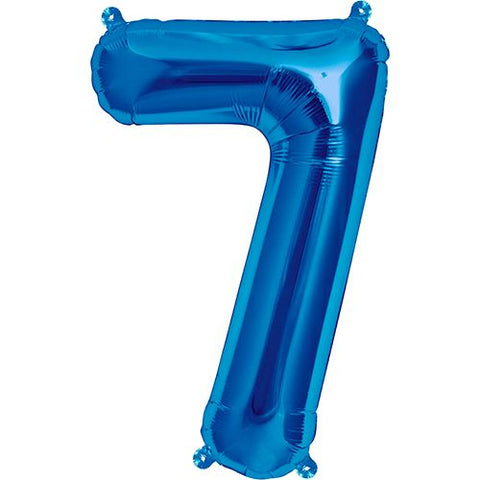 North Star Blue Number 7 (16")