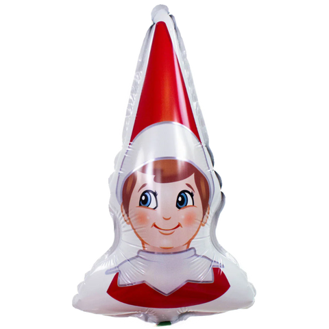 Elf On The Shelf Head Mini Foil Balloon (9" inflated)