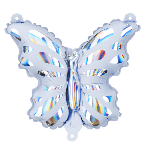 Lilac Butterfly Mini Foil Balloons (9”)
