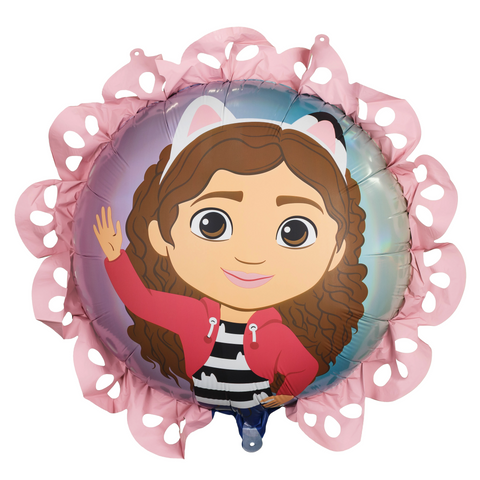 Gabby'S Dollhouse Ruffle Foil Balloon (31")