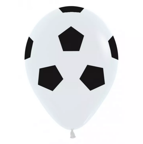 Sempertex White Fashion Football Printed (12")