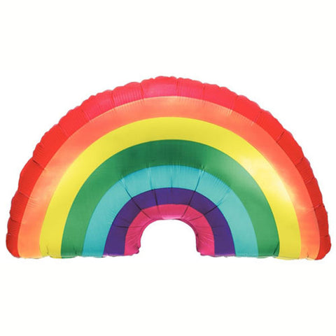 Rainbow Supershape Foil Balloon (32")