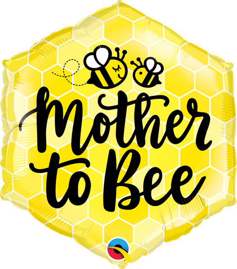 Mother To Bee Hexagon Foil Balloon (20")