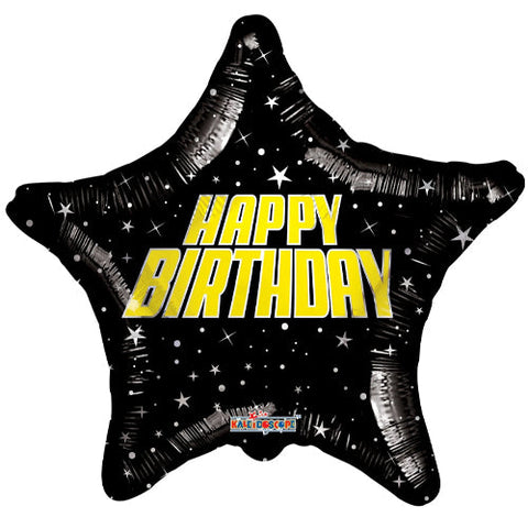 Star Wars Scroll Happy Birthday Foil Balloon (18")