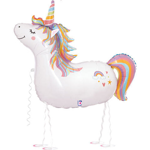 Walking Unicorn Walker Foil Balloon (42")