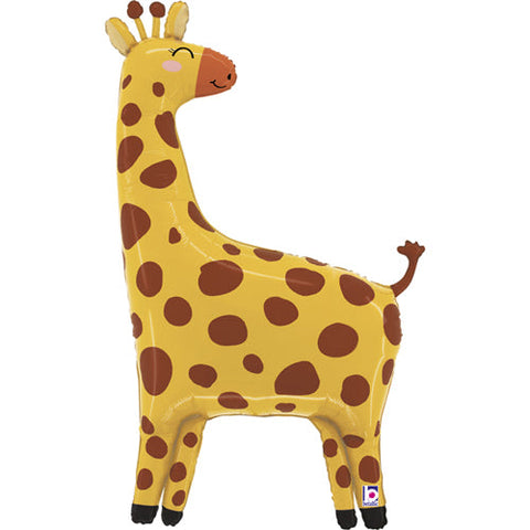 Jungle Giraffe Foil Balloon (41")