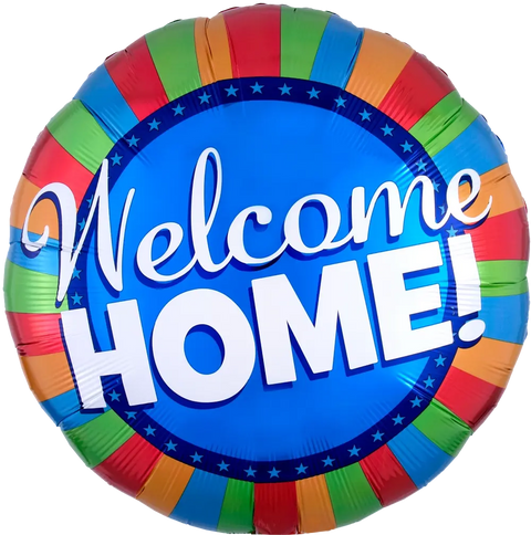 Welcome Home Supershape Foil Balloon (32")
