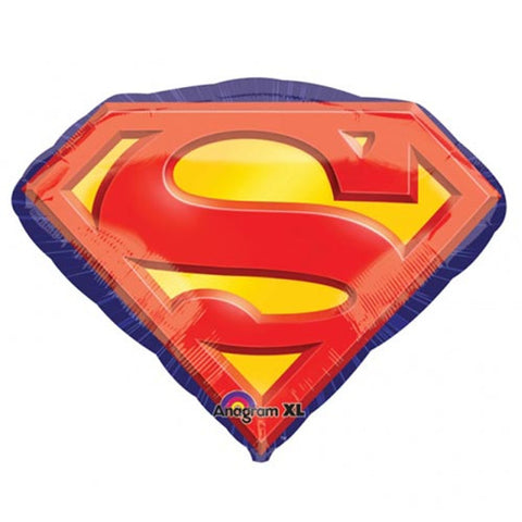 Superman Logo Supershape Foil Balloon (26")