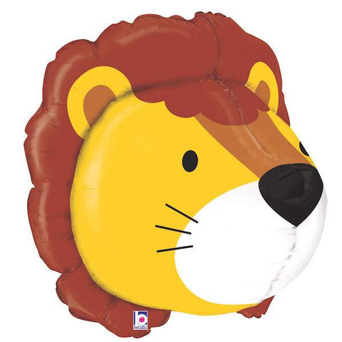 Dimensionals Lion Head Foil Balloon (30")