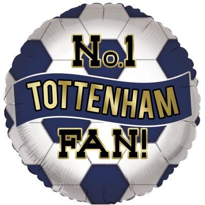 No.1 Tottenham Football Fan Foil Balloon (18")