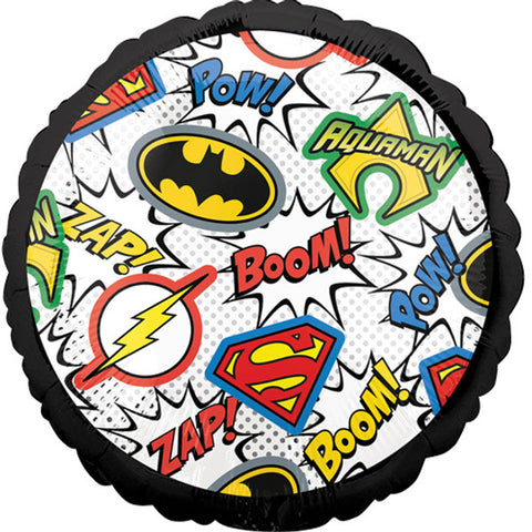DC Justice League Logos Foil Balloon (18")