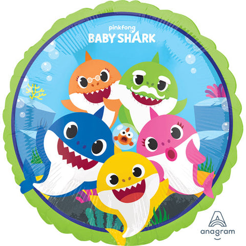 Baby Shark Foil Balloon (18")