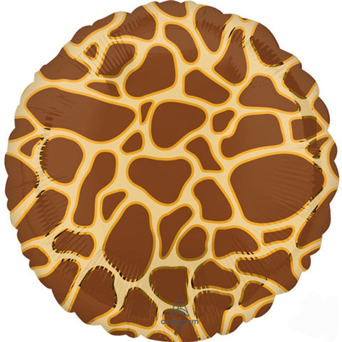 Animalz Giraffe Print Foil Balloon (18")