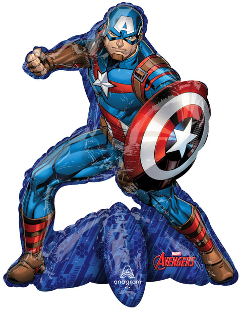 Avengers Captain America Sitter Foil Balloon (26")